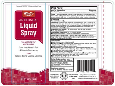 Tolnaftate 4 (Winco Af Tolnaftate Liquid Spray Aluminum Label 50 142wo)